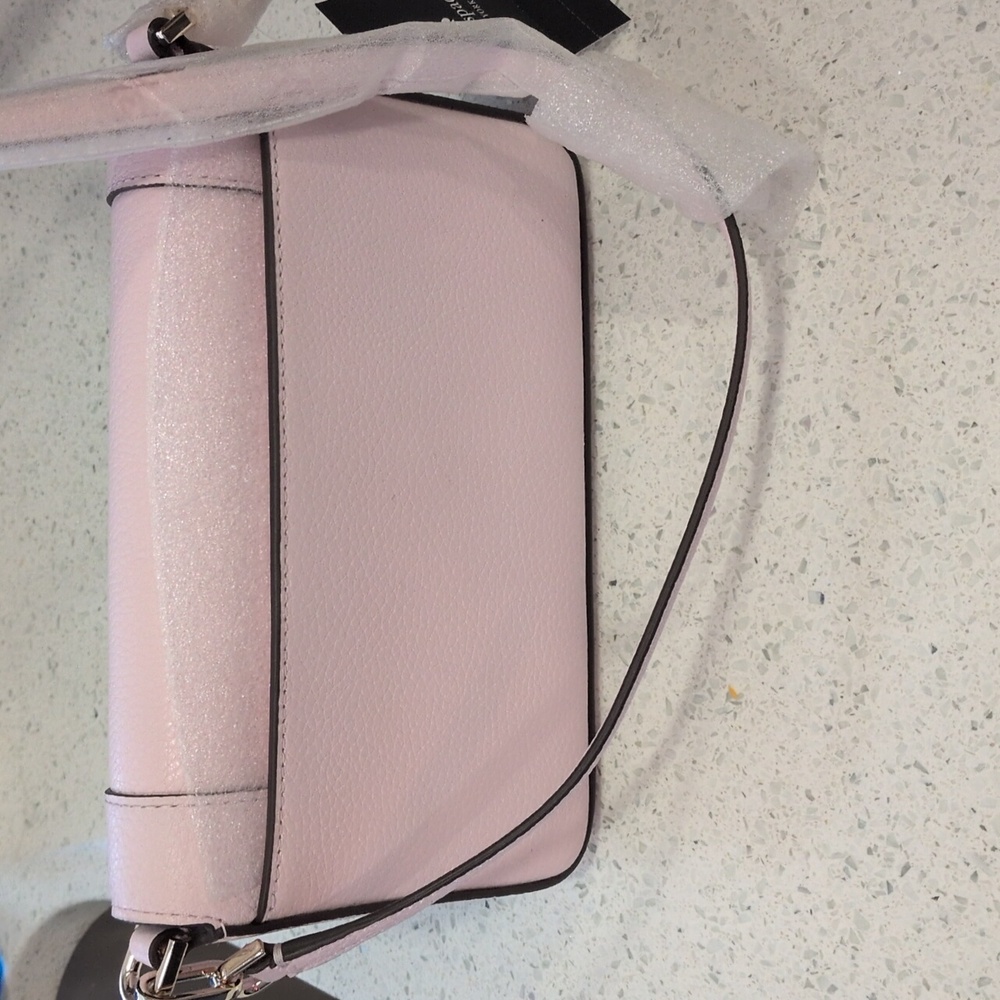 Kate Spade Light Pink Crossbody  8x5Very Beautiful Bag Especially For Easter NWT - Picture 7 of 10